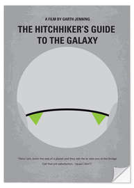 Naklejka na ścianę The Hitchhiker's Guide To The Galaxy