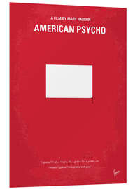 Foam board print American Psycho