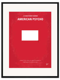 Gerahmter Kunstdruck American Psycho
