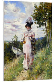 Magnettafel Der Sommer Spaziergang