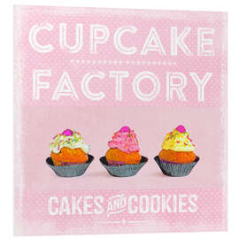 Foam board print Cupcake Factory