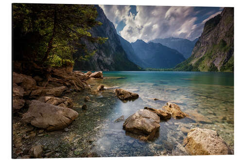 Aluminium print Konigssee Berchtesgaden