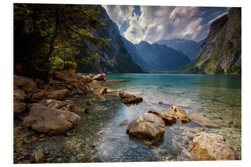 Foam board print Konigssee Berchtesgaden