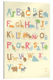 Gallery print Animal alphabet (English)