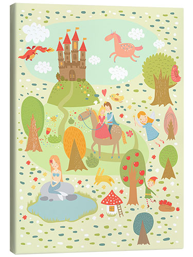 Canvas print My favorite fairy tales