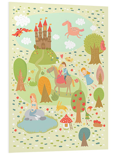 Foam board print My favorite fairy tales