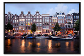 Gerahmter Kunstdruck Amsterdam