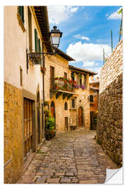 Naklejka na ścianę Montefioralle in Chianti, Tuscany