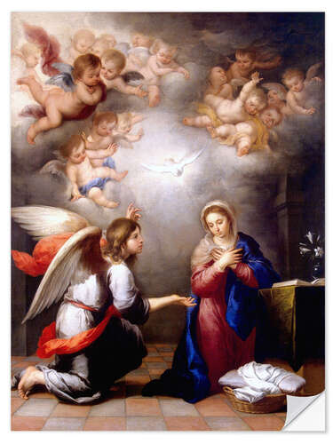 Naklejka na ścianę The Annunciation