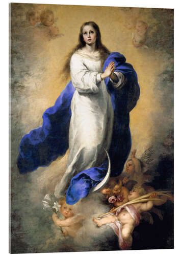 Acrylglas print The Immaculate Conception of El Escorial