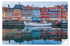 Sticker mural Nyhavn reflected