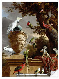 Wandsticker Die Menagerie