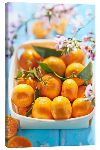 Canvas print Summer-sweet tangerines