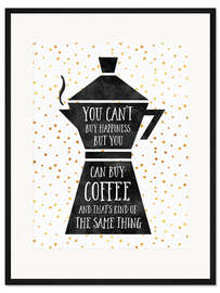 Gerahmter Kunstdruck Coffee