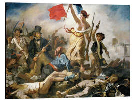 Magnettafel Die Freiheit führt das Volk