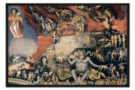 Gerahmter Kunstdruck Das Jüngste Gericht (Detail)