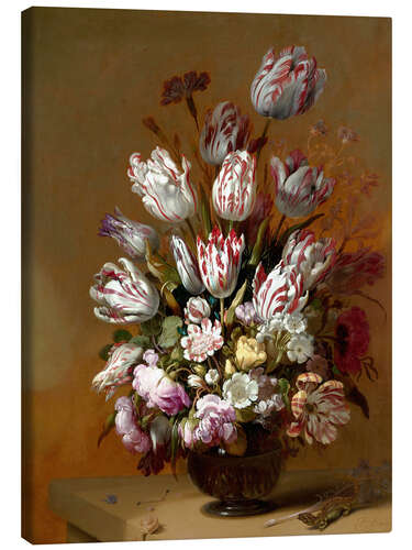 Quadro em tela Still Life with Flowers