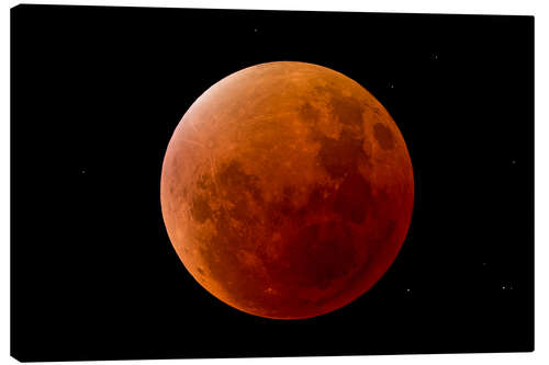 Stampa su tela Blood Moon September 2015