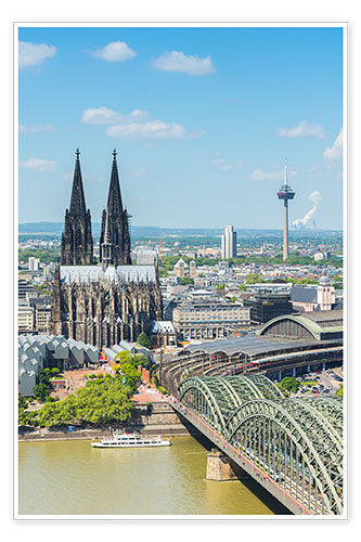 Poster Cologne Cathedral (Cathedral of St. Peter)