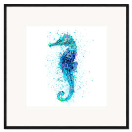 Framed art print Seepferdchen