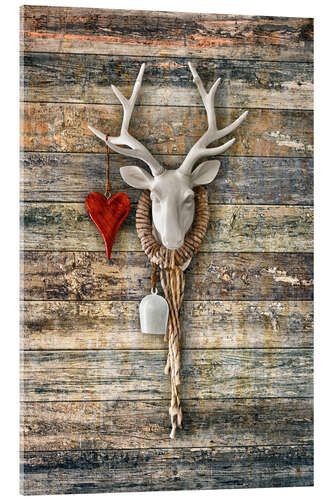 Cuadro de metacrilato Deer Heart
