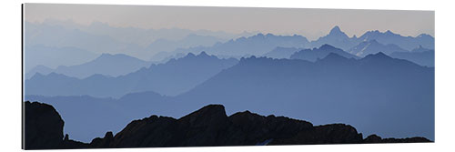 Quadro em plexi-alumínio Säntis Panorama