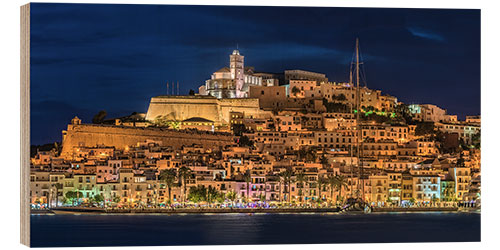 Trebilde Ibiza Spain castle by night