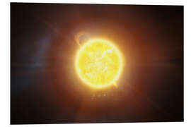 Foam board print Solar System Sun