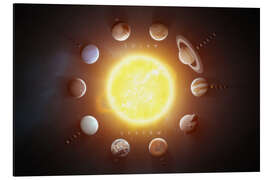 Magnettafel Sonnensystem