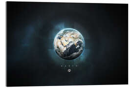 Acrylic print Solar System Earth