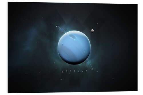 Obraz na PCV Solar System Neptune