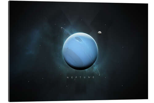 Gallery print Solar System Neptune