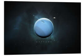 Magnettafel Sonnensystem Neptun