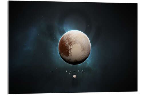 Gallery print Solar System Pluto