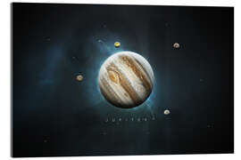 Acrylic print Solar System Jupiter