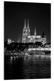 Gallery Print Kölner Dom nachts