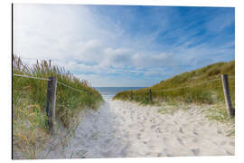 Magnettafel Der Weg zur Nordsee