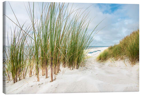 Canvas print Beach scene