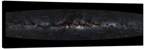 Canvas print Milky Way Panorama (German)