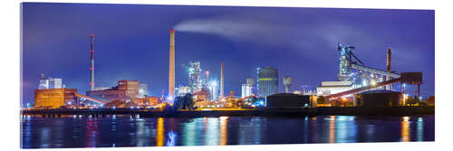 Acrylic print ArcelorMittal steel mill Bremen