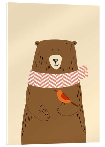 Gallery print Bear in the fall