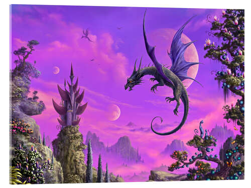 Acrylic print The Dragon Kingdom