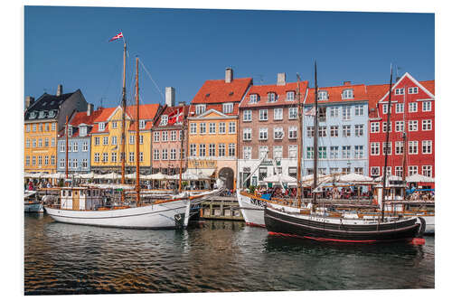 Bilde på skumplate Nyhavn, København, DK