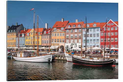 Gallery print Old Port Nyhavn in Copenhagen (Denmark)