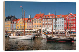 Trebilde Nyhavn, København, DK