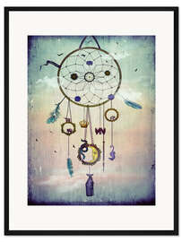 Gerahmter Kunstdruck Traumfänger