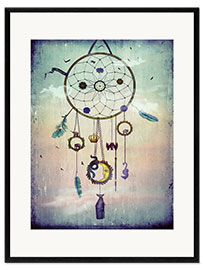 Ingelijste kunstdruk Dream Catcher