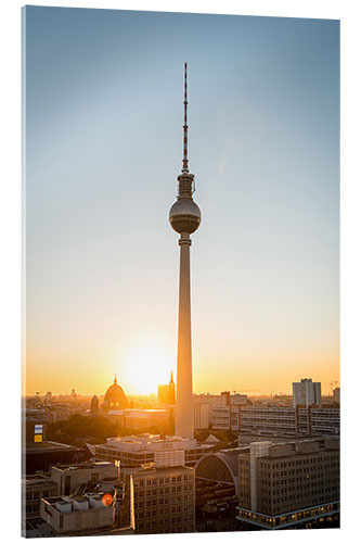 Acrylglasbild Berliner Fernsehturm