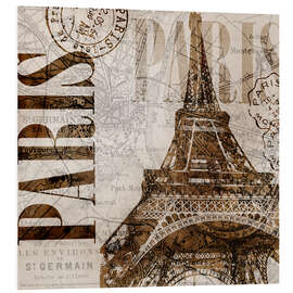 Cuadro de PVC Vintage Paris 22