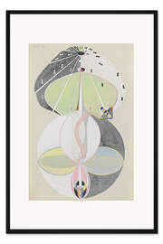 Gerahmter Kunstdruck Baum des Wissens, Nr. 5